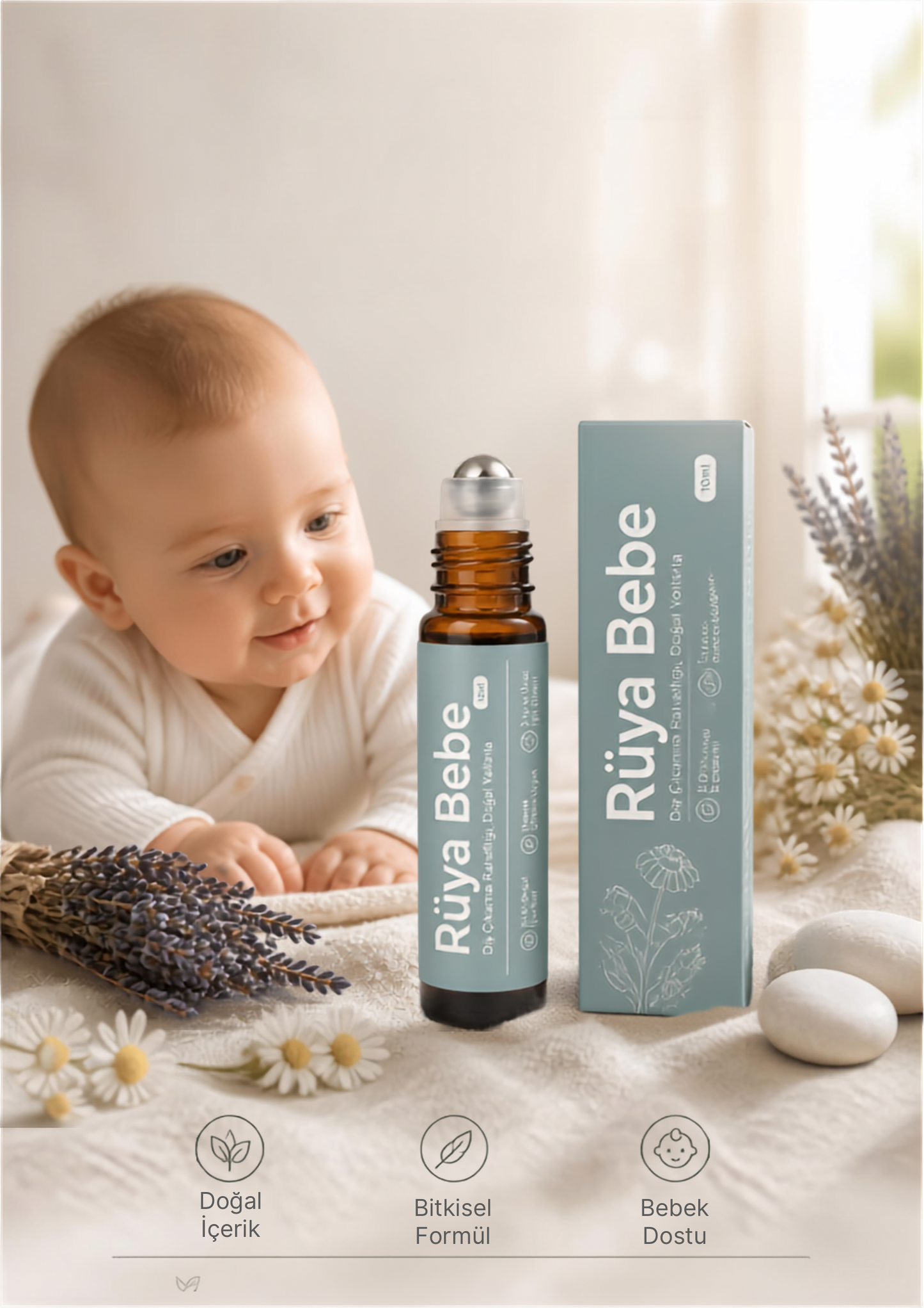Rüya Bebe™ - Bebek Diş Masaj Yağı